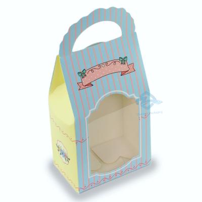 China Wholesale Recyclable Chocolate Cookie Fondant Candy Baking Food Paper Gift Box Small Flower Candy Packaging Box for sale