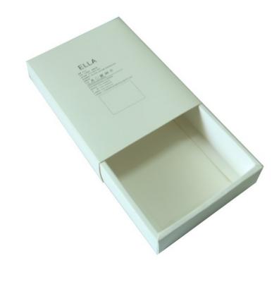 China Recycled Materials Drawer Paper Box Packaging For Gift , Custom Design Paper Packaging Box for sale