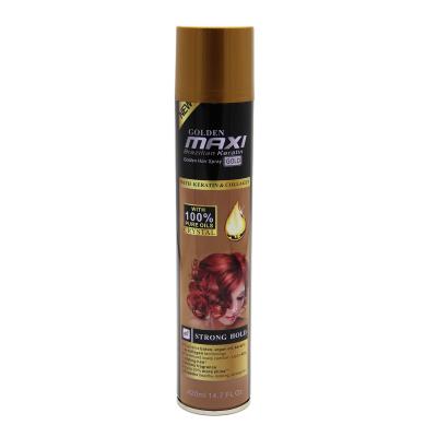 China Organic Men's Brazilian Keratin Spray Hairspray Anti Frizz Oil Free Hairspray 420ml for sale