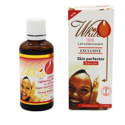 China WHITE EXPRESS Moisturizer Fast Whitening Serum 10 Days Peel Whitening Elasticity Luster Improving Skin Tone Removing Pigment 50ml for sale