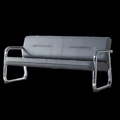 China Sofa Bed Beauty Salon Station Waiting Sofa Barber Shop Reception Couch Leather Hair Salon Waiting Chair for sale