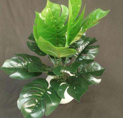 China Eco - Friendly Artificial Hanging Plants , Fake Hanging Plants Fake Potted Greenery Plants Faux Eucalyptus Vine , Mandala Vine In Pot for sale