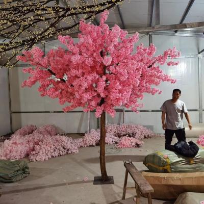 China Wedding Decoration Cherry Tree Simulation Plant Wedding Party Festival Decoration Artificial Flower for sale