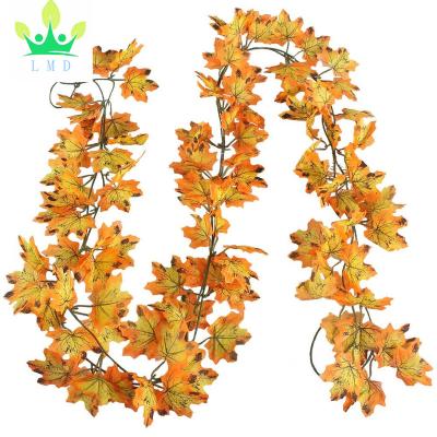 China 24pcs (157 Feet) Touch Natural Artificial Fake Ivy Leaves Greenery Garland Hanging for Wedding Party Garden Wall Decoration for sale