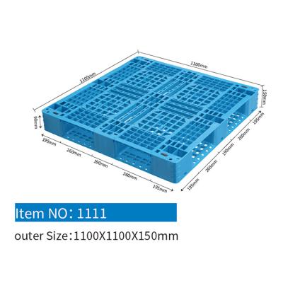 China 2022 Warehouse Heavy Duty Plastic Wholesale Pallet Manufacturers For Sale for sale