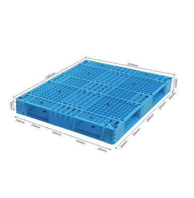 China 1300*1100*155 Side Pallet Heavy Duty Square Large Cheap Manufacturer China Plastic Pallets for sale