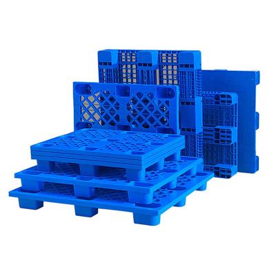 China Heavy Duty Double Sides Euro Hdpe Large Stackable Reversible Double Sides Pallet Large Plastic Pallets for sale