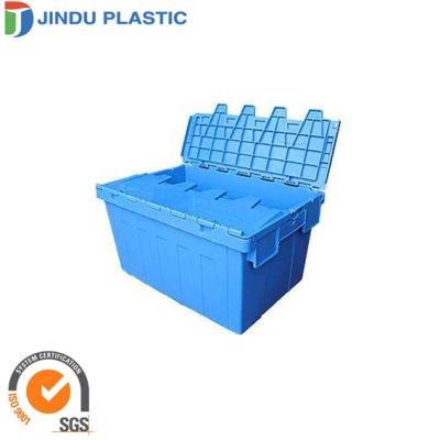 China food container plastic crate stackable crate 600*400*450 for sale