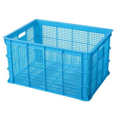 China High quality HDPE plastic vegetable crate/logistics box for sale /stackable crate for sale