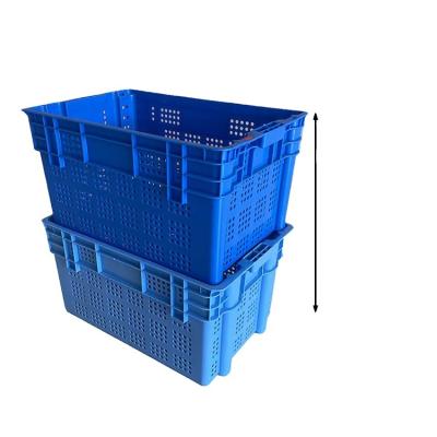 China Egg Transport Heavy Duty Vegetable Fruits Plastic Fruit Crates For Sale for sale