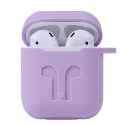 China Hot Sale Stylish Wholesale Customized Silicone Soft Case Wireless Earphone For Airpods for sale