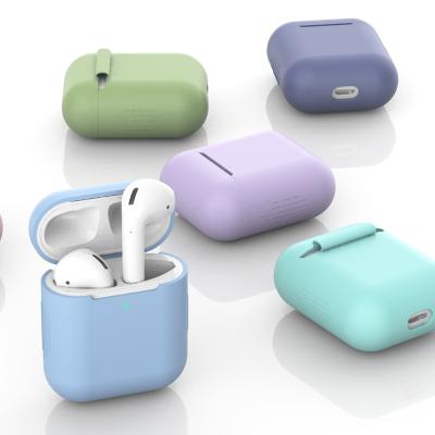 China Hot Selling Stylish Colorful Charms Eco-friendly Drop Proof Silicone Earphone Cover Case For Airpods for sale