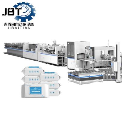 China Energieeinsparende vollautomatische Maschine zum Herstellen von nassem Gewebe mit anpassbarem N-Fold zu verkaufen