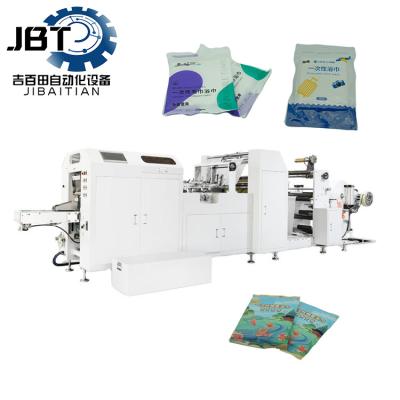 China Fully Automated Soft Cotton Disposable Bath Towel Making Machine Customized Folding for sale