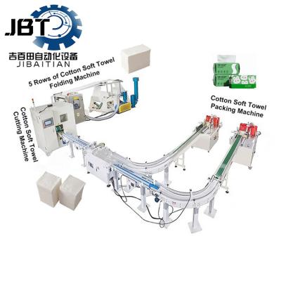 Cina Macchina elettrica per la fabbricazione di asciugamani completamente automatica con tipo pieghevole N in vendita