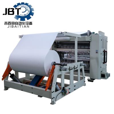 China Fully Automatic Rotary Cutting Wet Tissue Manufacturing Machine With N Fold Folding for sale