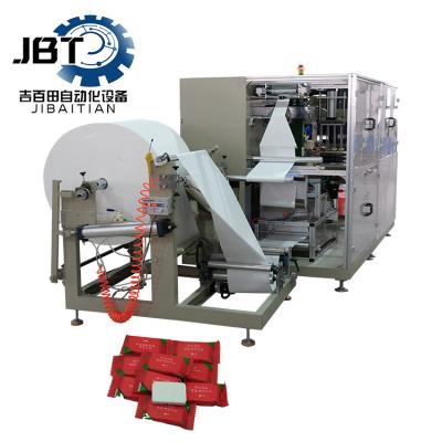 China Fully Automatic High Speed Compressed Towel Machine For Disposable Towels for sale