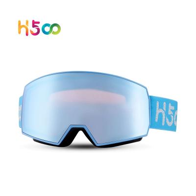 China Anti-fog classic style coating color snoglasogon ski goggles snow eyewear snowboarding glasses for sale