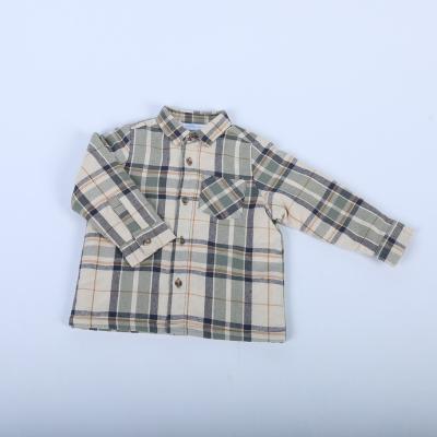 China Sustainable Hot Selling Woven Shell With Sherpa Lining Sweatshirt Baby Jackets Outwears Winter for sale