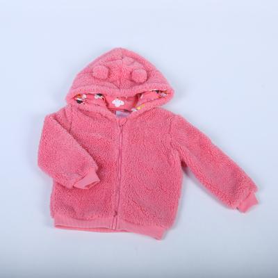 China Sustainable Hot Selling Sherpa Outwears Fleece Sweatshirt Baby Jackets Winter for sale