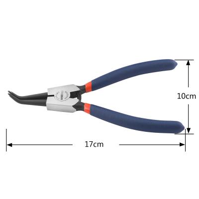 China China Manufacturer MULTI FUNCTIONAL 45 Degree Bending Nose External Circlip Pliers Snap Ring Pliers for sale