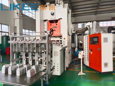 Cina Mitsubishi PLC Easy Using Steel Aluminum Foil Plate Making Machine per la preparazione di stoviglie usa e getta in vendita