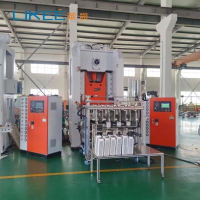 China Fully Automatic Disposable Food Pan Aluminum Foil Container Making Machine for sale