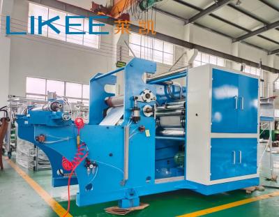 China 0.5Mpa 27KW Aluminium Foil Sheet Folder Making Machine Mitsubishi Inverter for sale