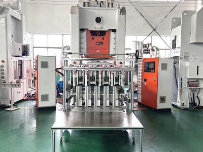 China 12000 Pcs / Hour Aluminium Foil Pan Making Machine For Disposable Food Containers for sale