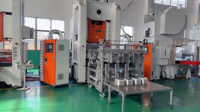 China 26KW Mechanische krachtbron Aluminiumfolie Container maken machine voor 1-5 holtes Te koop