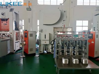 China 63TON Mitsubishi PLC Automatic Aluminum Pot Making Machine 35-68 Strokes/min for sale