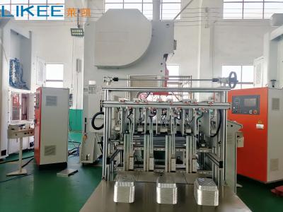 China Automatische machine voor het maken van aluminiumfolieplaten met een compressor van 19,8 kW Te koop