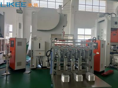 China 3 manieren 63 Ton Mitsubishi Brand-PLC het Voedselcontainer die van de Aluminiumfolie Machine maken Te koop