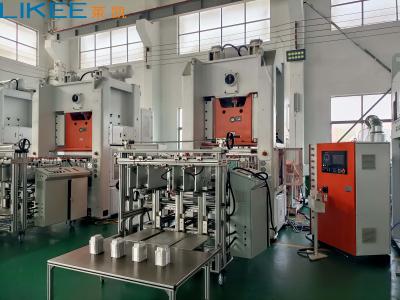 China Fully Automatic 12000 Pcs/hour Capacity Aluninum Foil Container Production Line With Long Life for sale