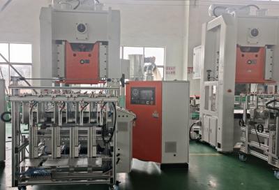 중국 Schneider Electric Aluminum Foil Tray Making Machine with Mitsubishi PLC 판매용