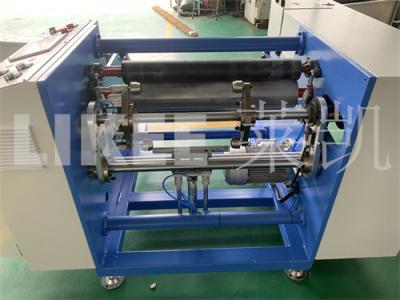 China Small Fast Semi automatic Aluminum Foil  And Baking Paper Kitchen Roll Rewinding Machine Easy To Operate for sale