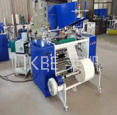 China 6 Shafts Touch Screen Controllable House Foil Roll Slitter Rewinding Machine for sale