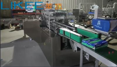 China 10-50 Kartons/min PLC-gesteuerte automatische Verpackungsmaschine für Aluminiumfolie zu verkaufen