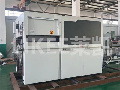 China Automatic Aliminum Foil Paper Cover Lid Liner Die Cutting Machine For Production zu verkaufen