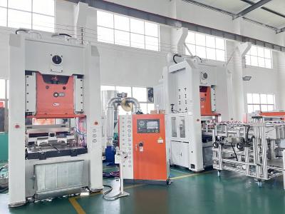 China Siemens 36~70 Pots Per Hour Automatic Aluminum Pot Making Machine Mistubushi PLC Control for sale