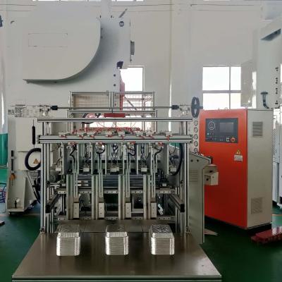 China Máquina de fabricación de contenedores de papel de aluminio totalmente automatizada en venta