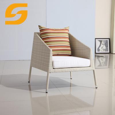 China Waterproof Professional Outdoor SUNLINK Foshan Furniture Factory Aluminum Rattan Sofa Set With Frame Terrace Table for sale