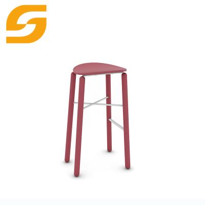 China Foshan modern hot sale cheap kitchen wooden bar stool for kitchen counter for sale