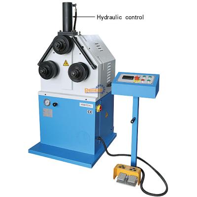 China Section Bend HRBM50HV Hydraulic Bending Machine, Tube Bender Machine, 3 Roll Hydraulic Bending Machine for sale