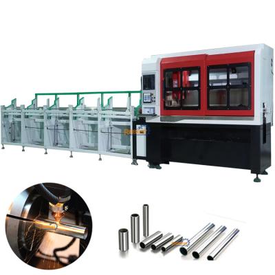 China High Quality Professional Laser Cutter 6m Length Metal Steel Pipe Tube Fiber Laser Automated Loading Cutting Machine In Australia for sale