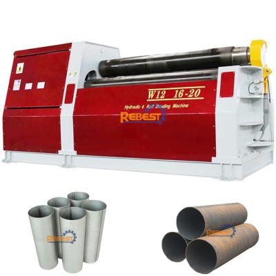 China Hydraulic Four Rolle Hydraulic Stainless Steel Roll Bending Machine Four Rolle Hydraulic Stainless Steel Roll Bending Machine CNC Four Roll Plate Pinch Rolling Machine Stainless Steel Metal Sheet Roll Bending Machine for sale