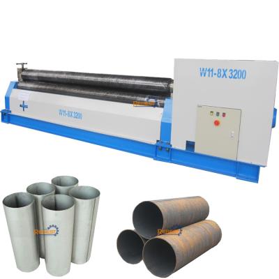 China Carbon Steel Bending Machine MTR Stainless Steel Bending Rolling Mill For W11 8x2500 for sale