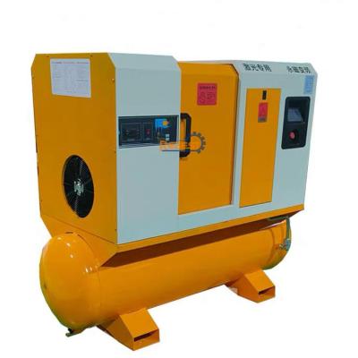 China Lubricated air compressor 15KW 16Bar 20A 4 in 1 frequency screw permanent magnet air compressor for fiber laser cutting machine 3000W for sale