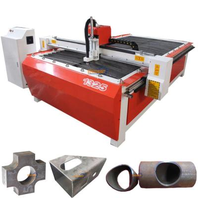 China Construction Material Stores 160a Power Supply Plasma Cutting Machine CNC 2060 Used For Metal Round Pipe for sale