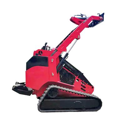 China TS25 Machinery Repair Shops Diesel Engine 400kgs Loading Capacity Mini Track Skid Steer Crawler Loader with EPA for sale